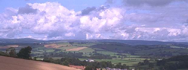 Clouds over Dartmoor